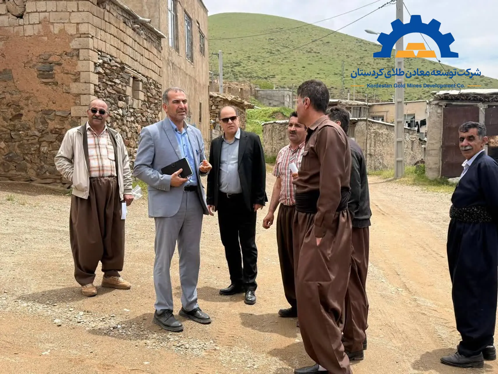 Kurdistan Gold Mining Development Company CEO Conducts Field Visit to Villages in the Region